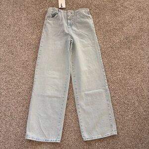 Zara Sky Blue Denim Pants